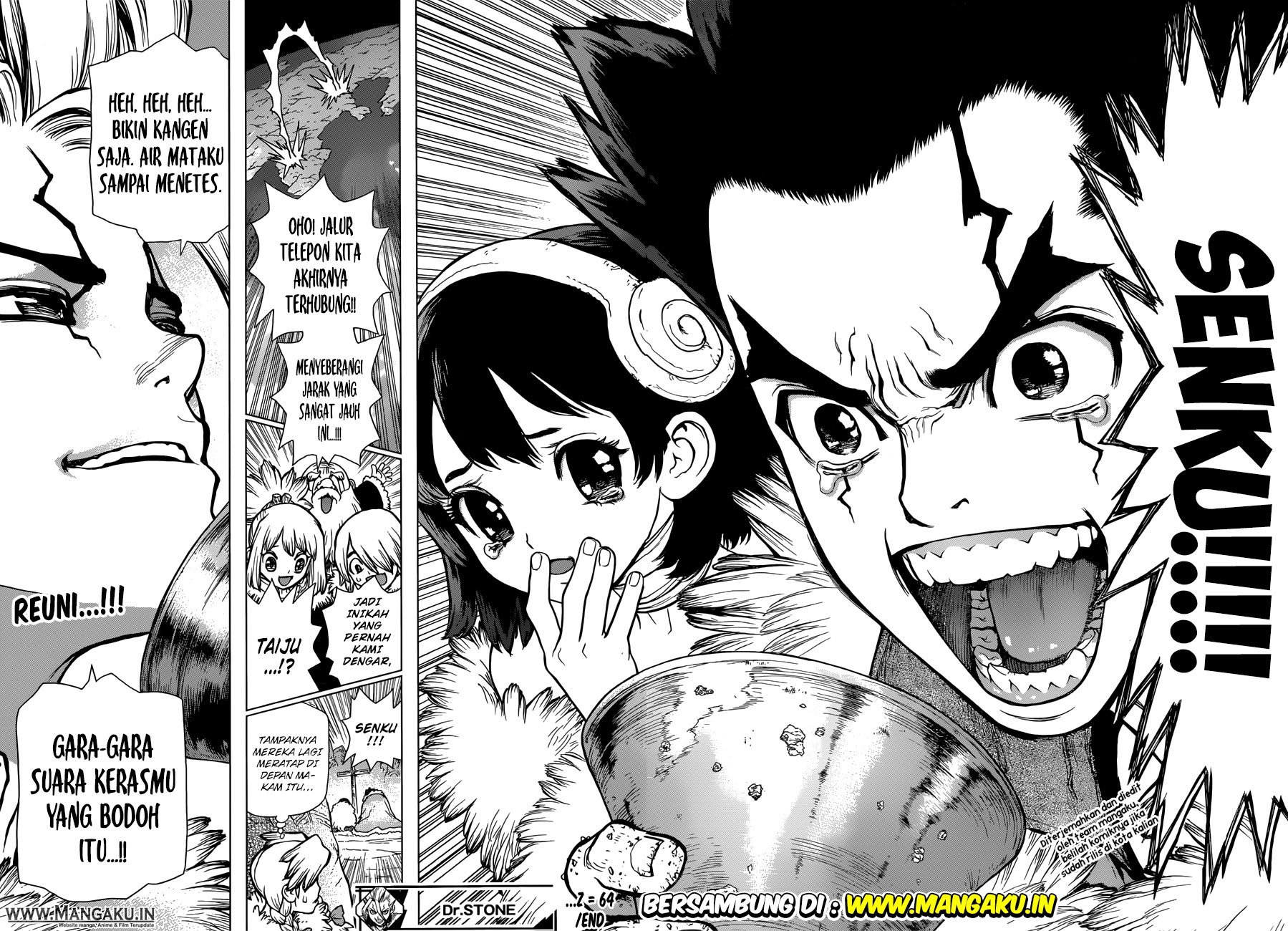 Dr. Stone chapter 64 halaman 18