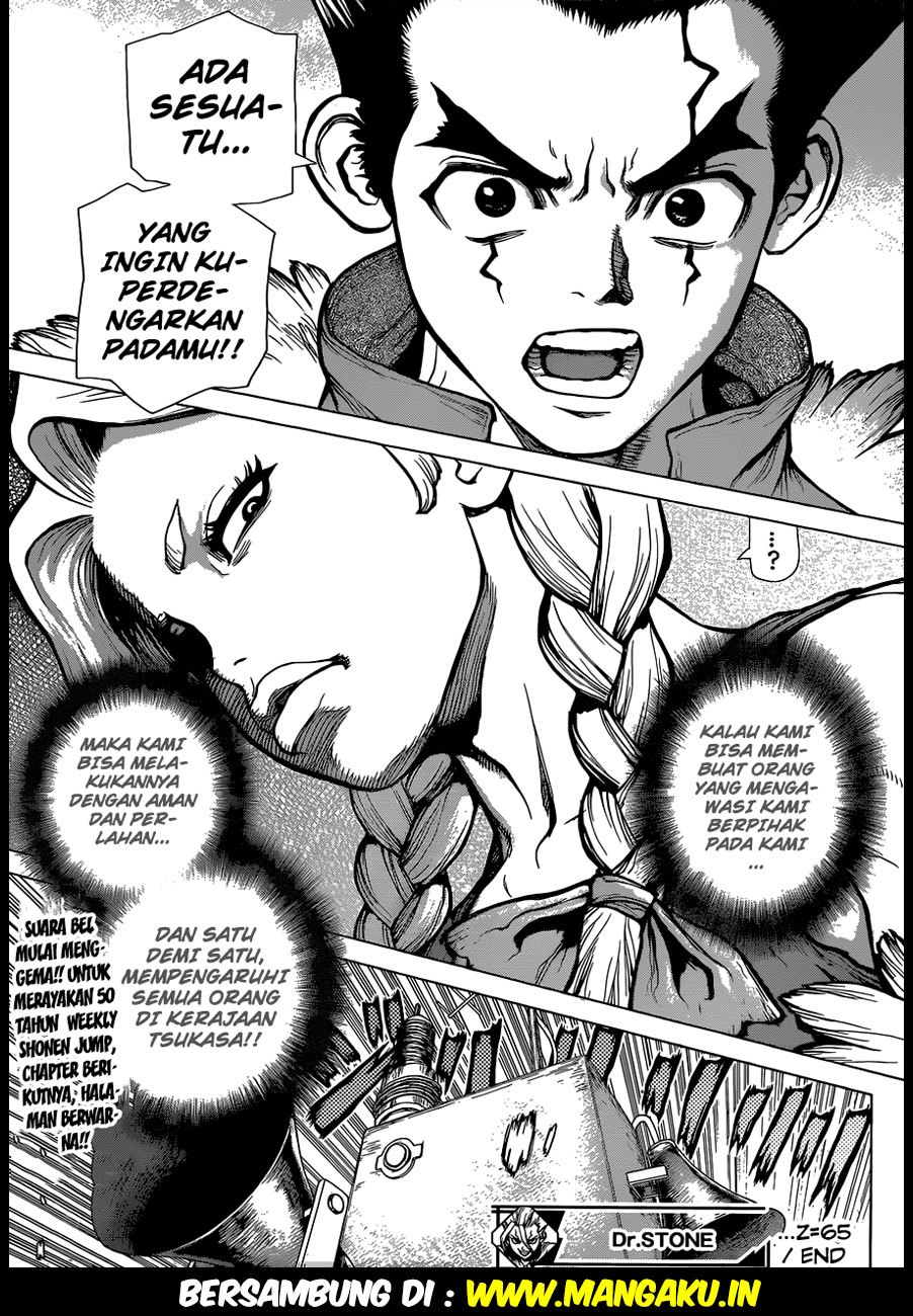 Dr. Stone chapter 65 halaman 20