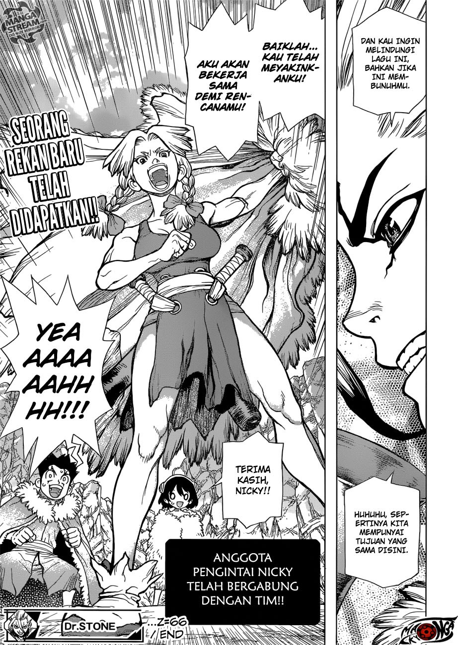 Dr. Stone chapter 66 halaman 20