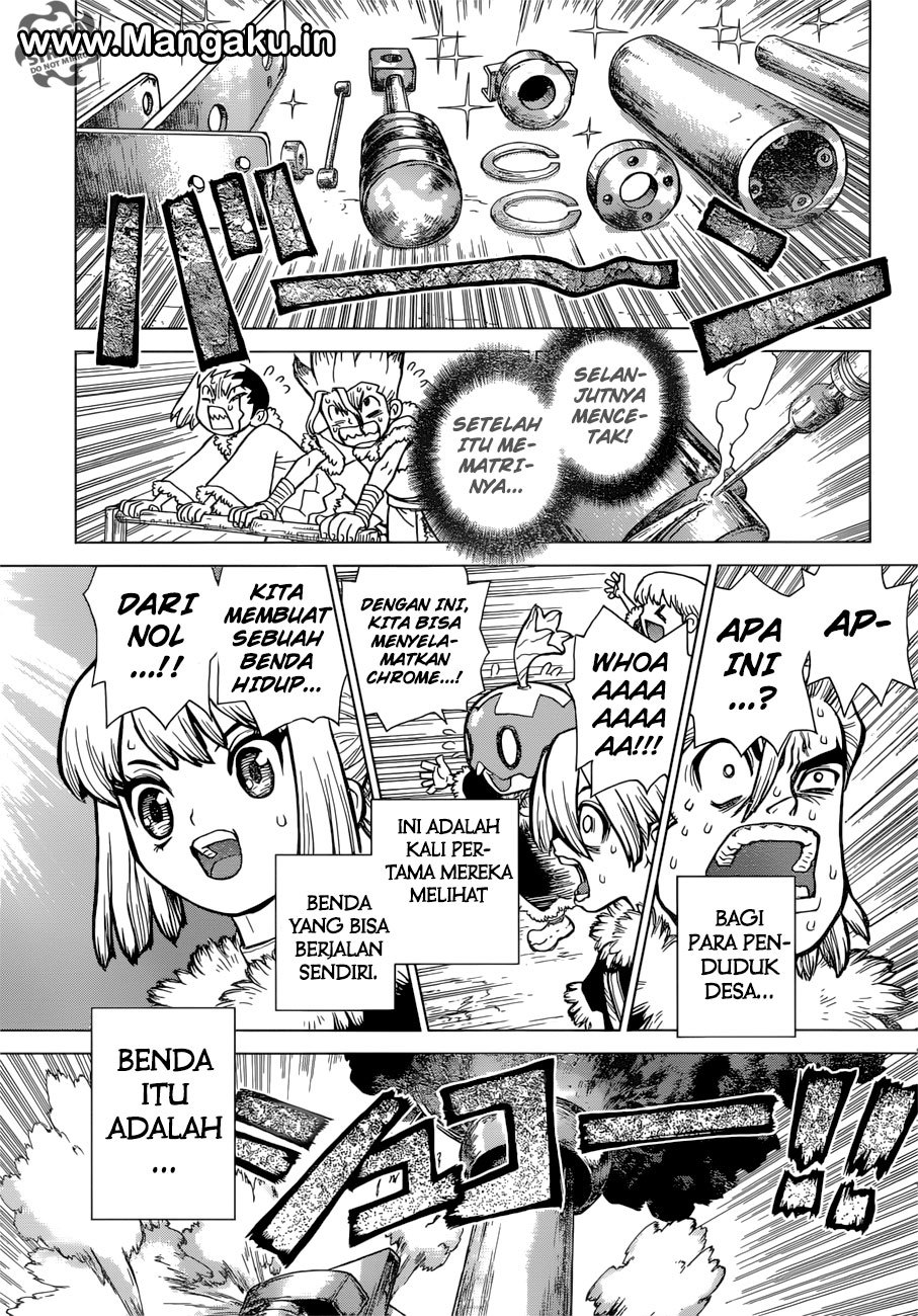 Dr. Stone chapter 68 halaman 17
