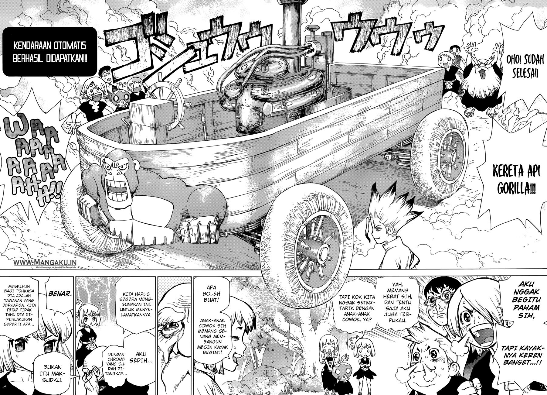 Dr. Stone chapter 69 halaman 7