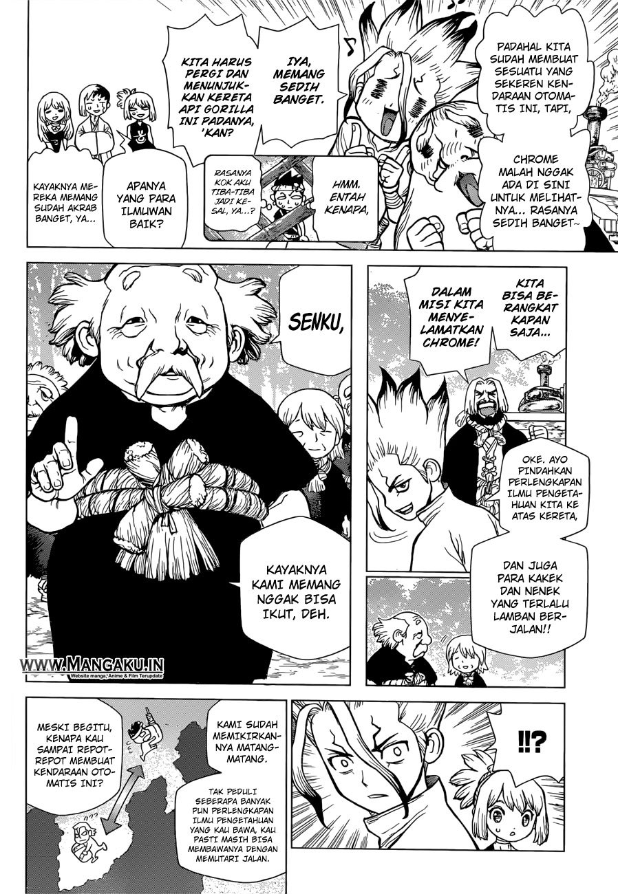 Dr. Stone chapter 69 halaman 8