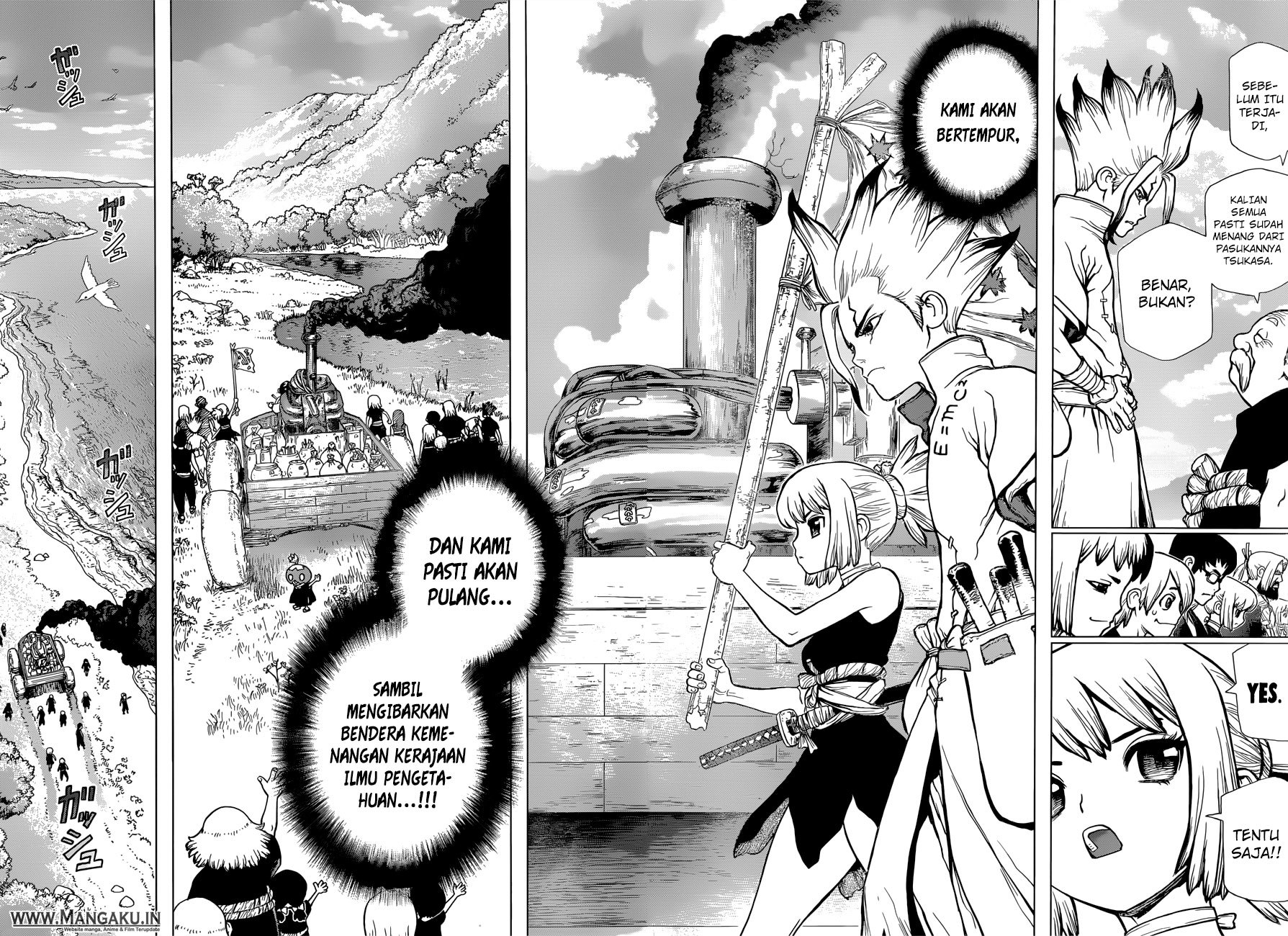 Dr. Stone chapter 69 halaman 10