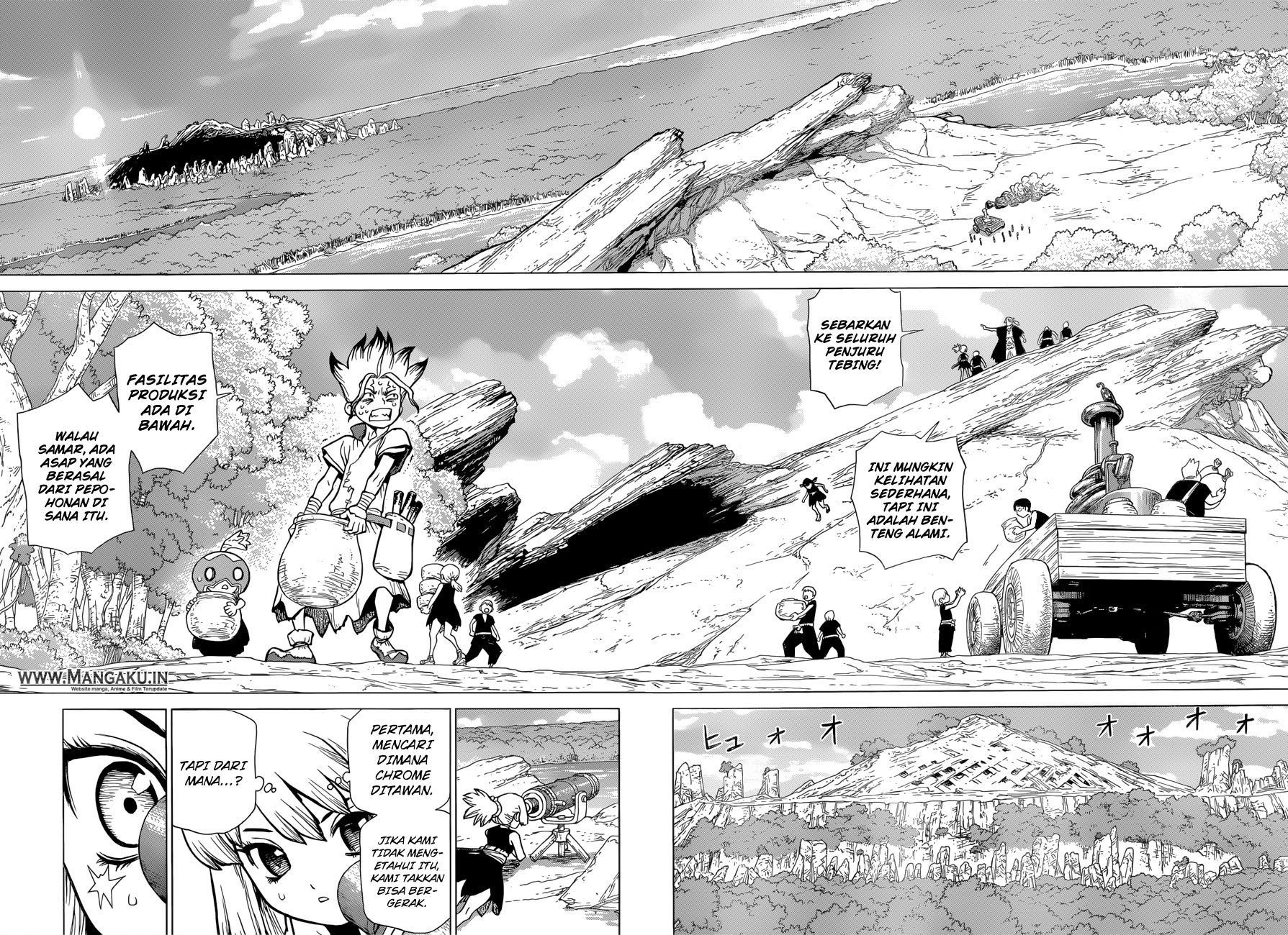 Dr. Stone chapter 69 halaman 13