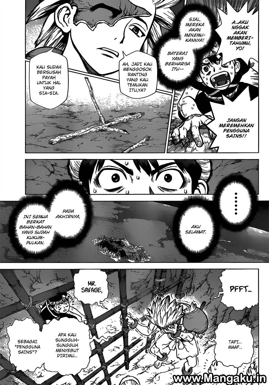 Dr. Stone chapter 71 halaman 13