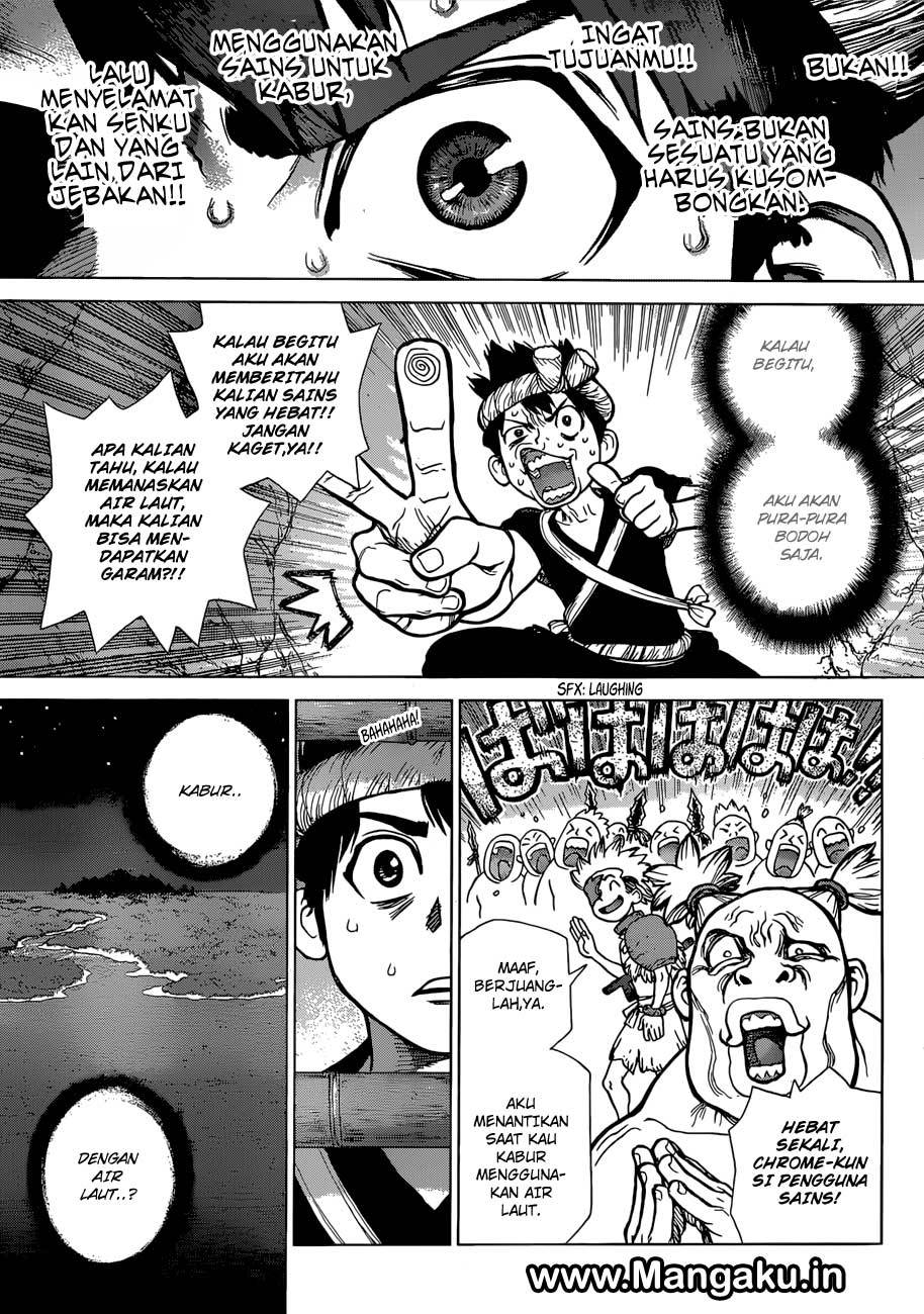 Dr. Stone chapter 71 halaman 15