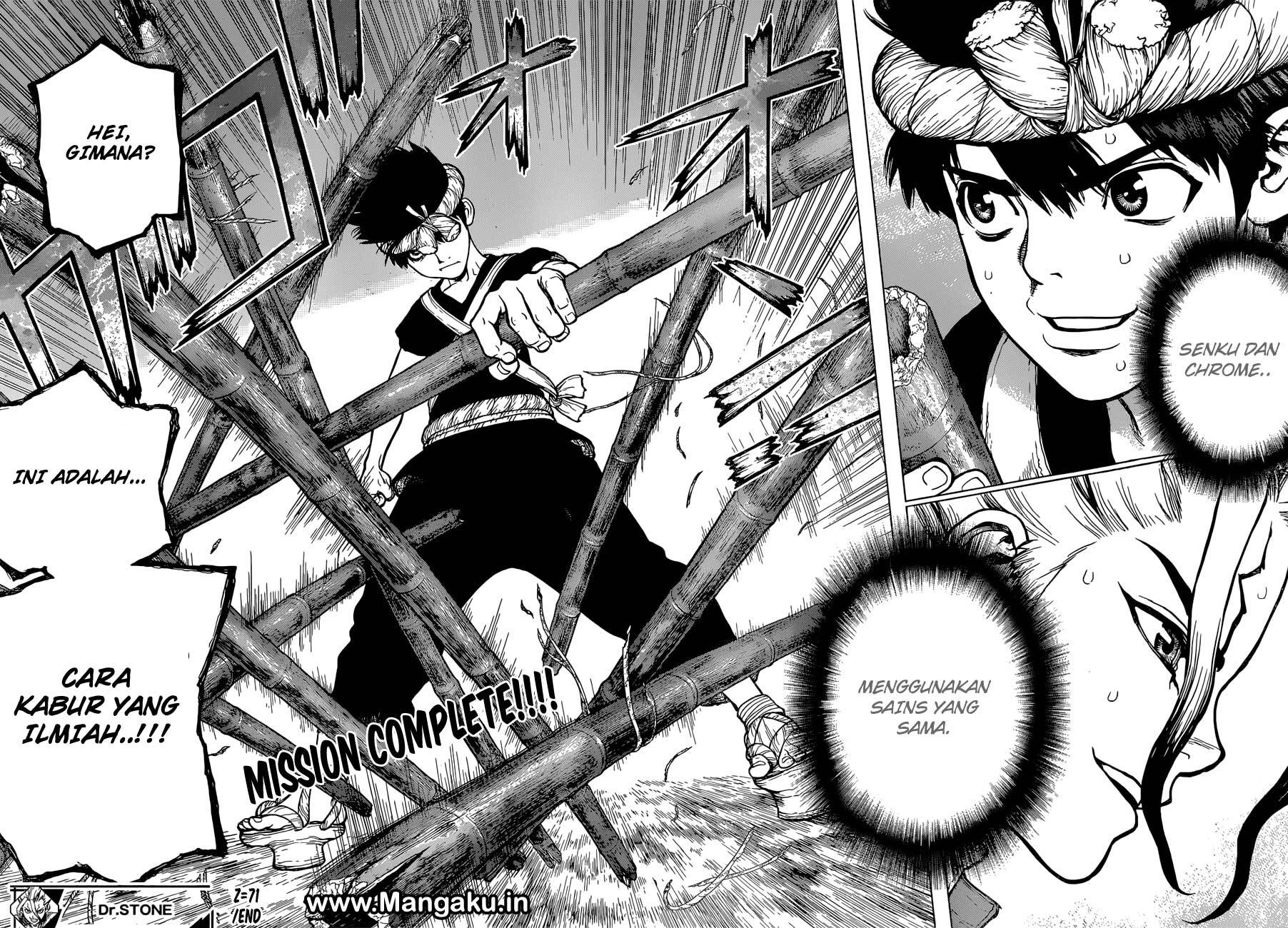 Dr. Stone chapter 71 halaman 20