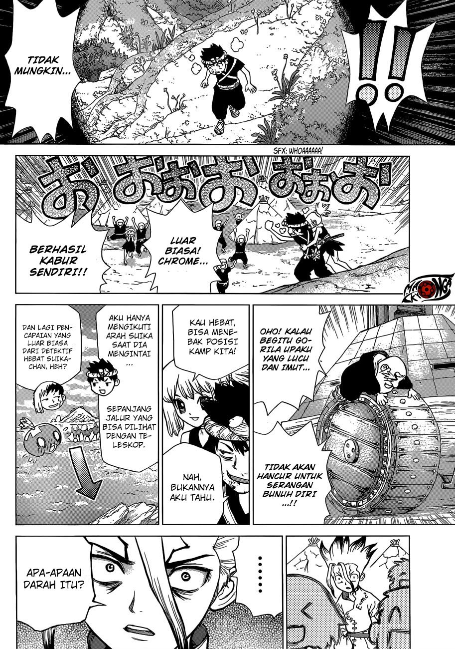 Dr. Stone chapter 72 halaman 14