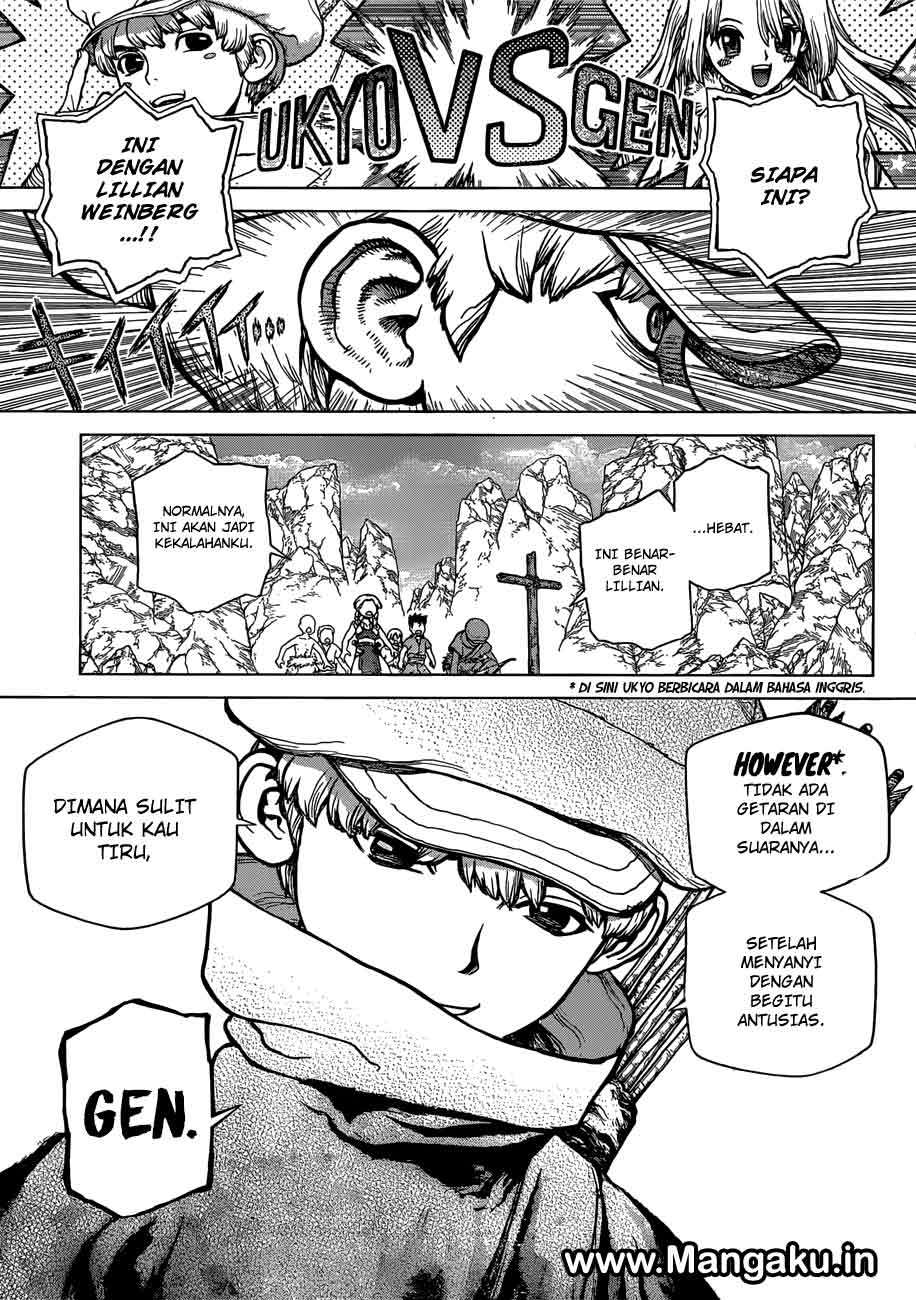 Dr. Stone chapter 73 halaman 13