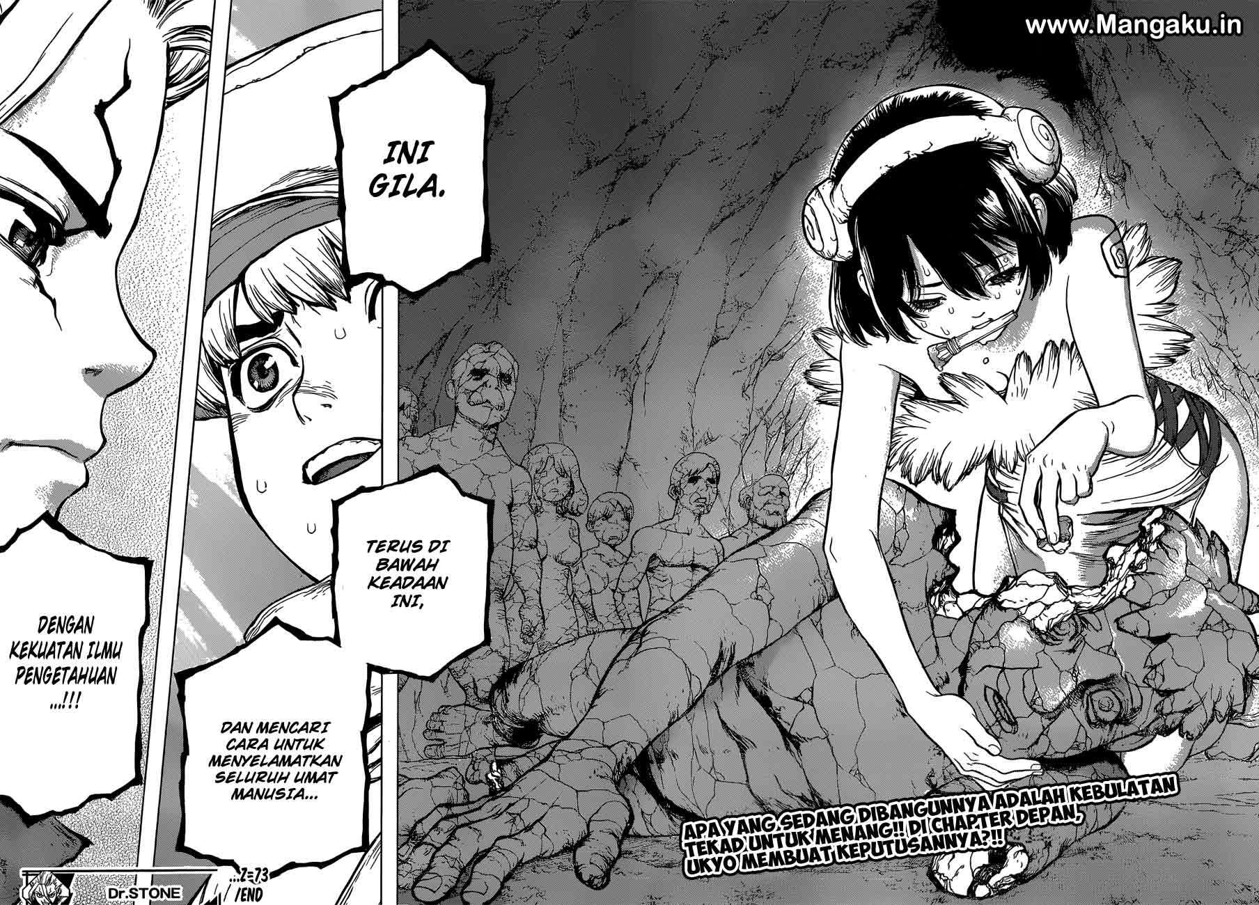 Dr. Stone chapter 73 halaman 19