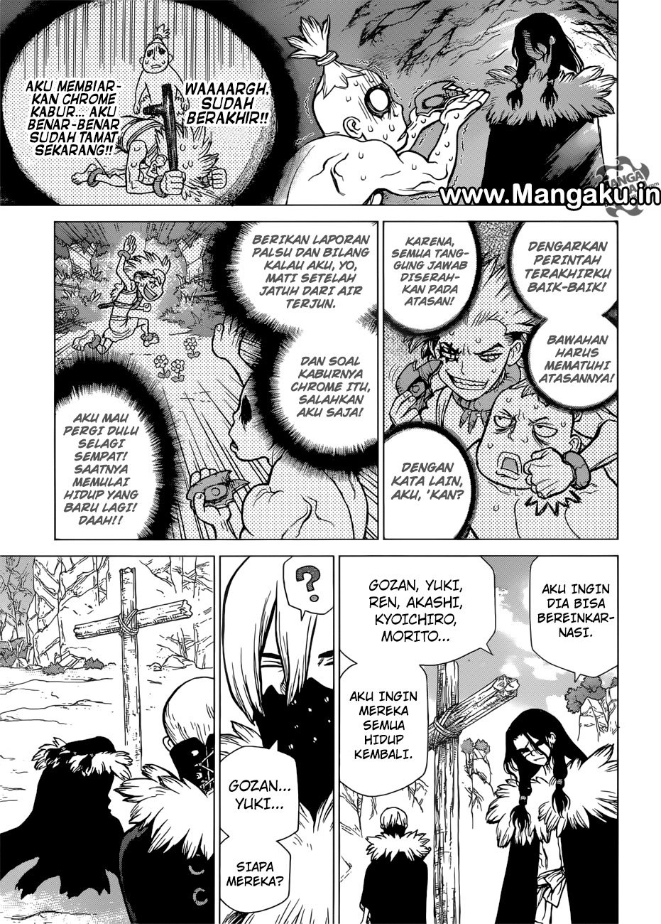 Dr. Stone chapter 74 halaman 8