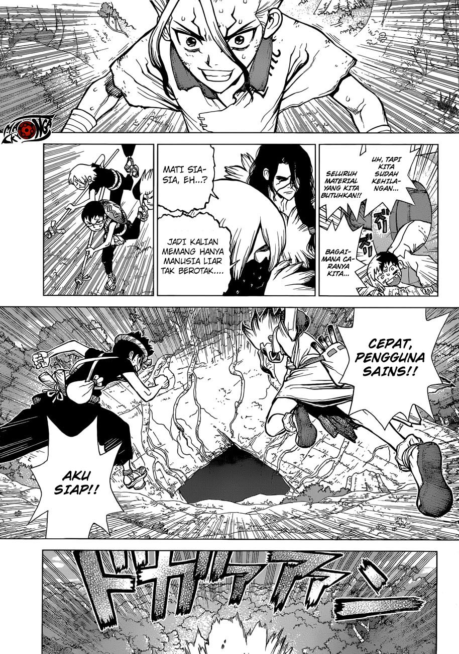 Dr. Stone chapter 76 halaman 15