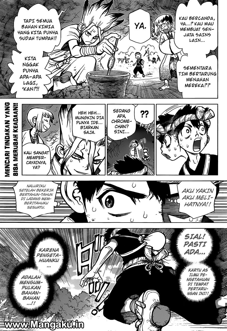 Dr. Stone chapter 77 halaman 5