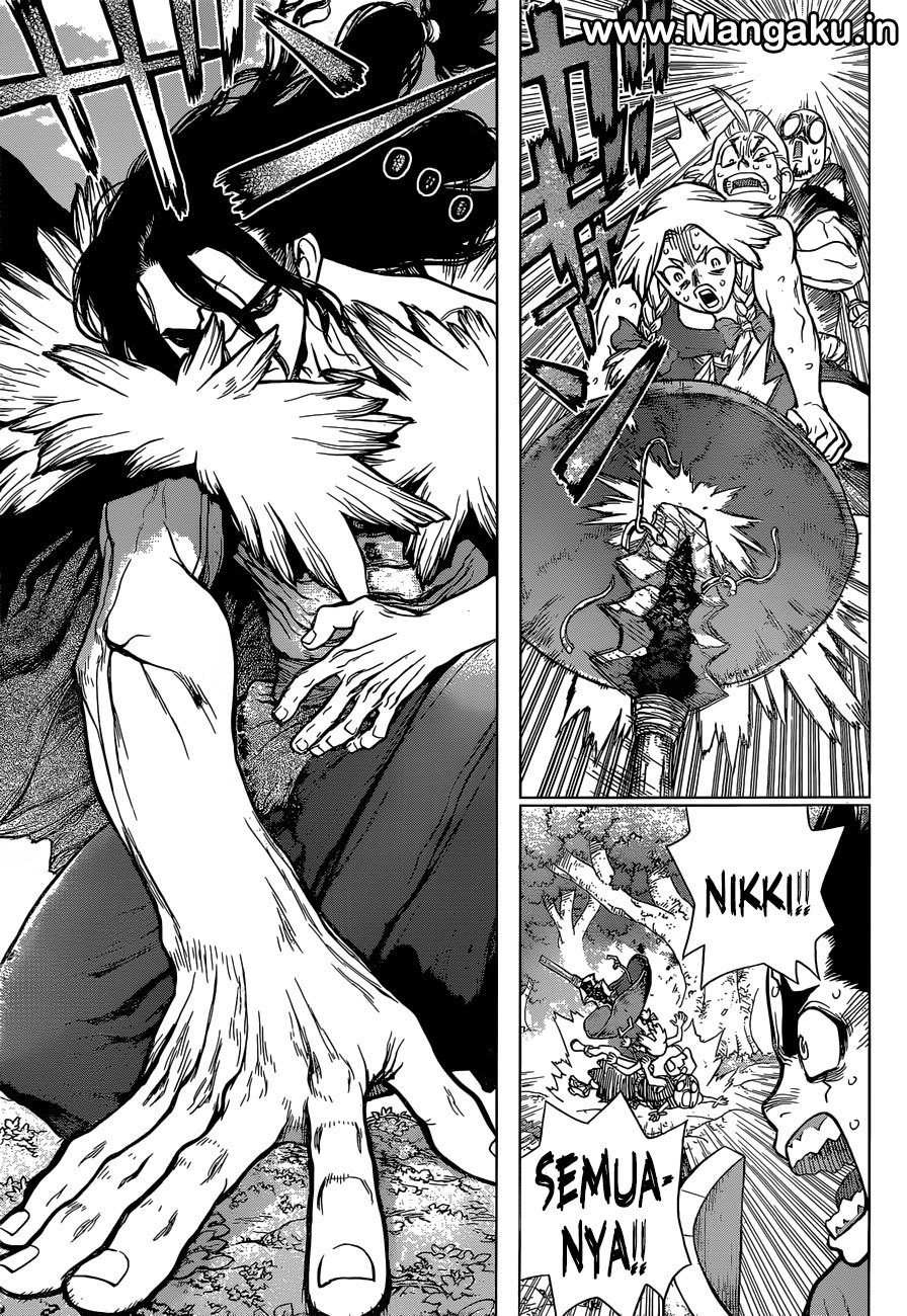 Dr. Stone chapter 77 halaman 8