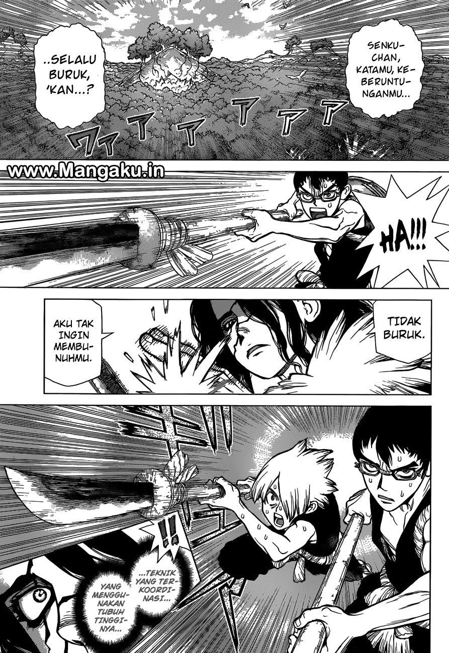 Dr. Stone chapter 77 halaman 10