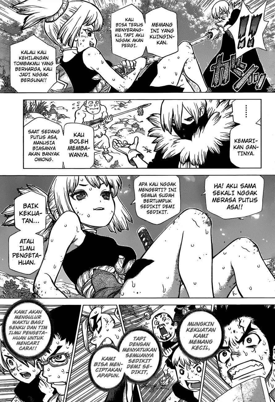 Dr. Stone chapter 77 halaman 16