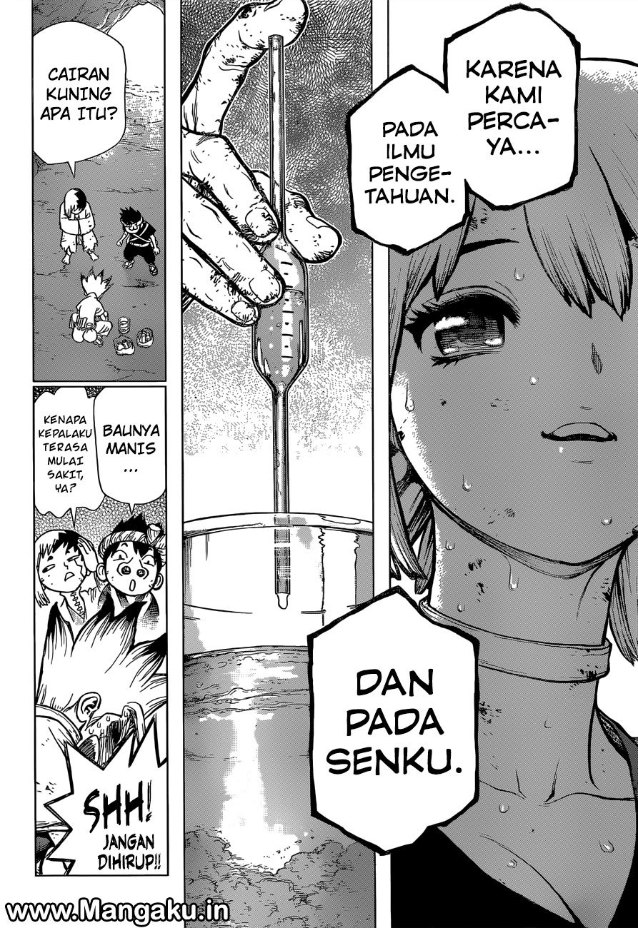 Dr. Stone chapter 77 halaman 17