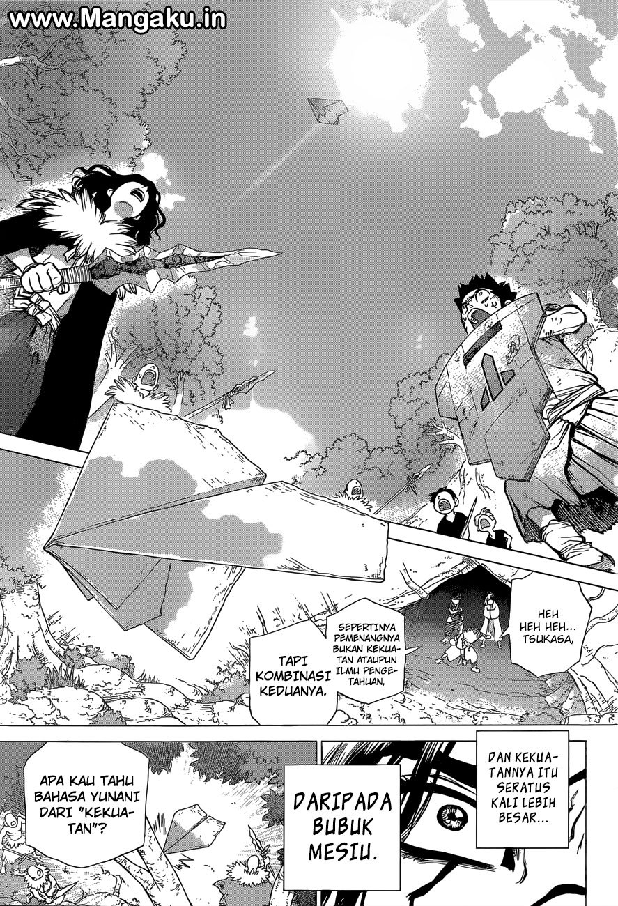 Dr. Stone chapter 77 halaman 20