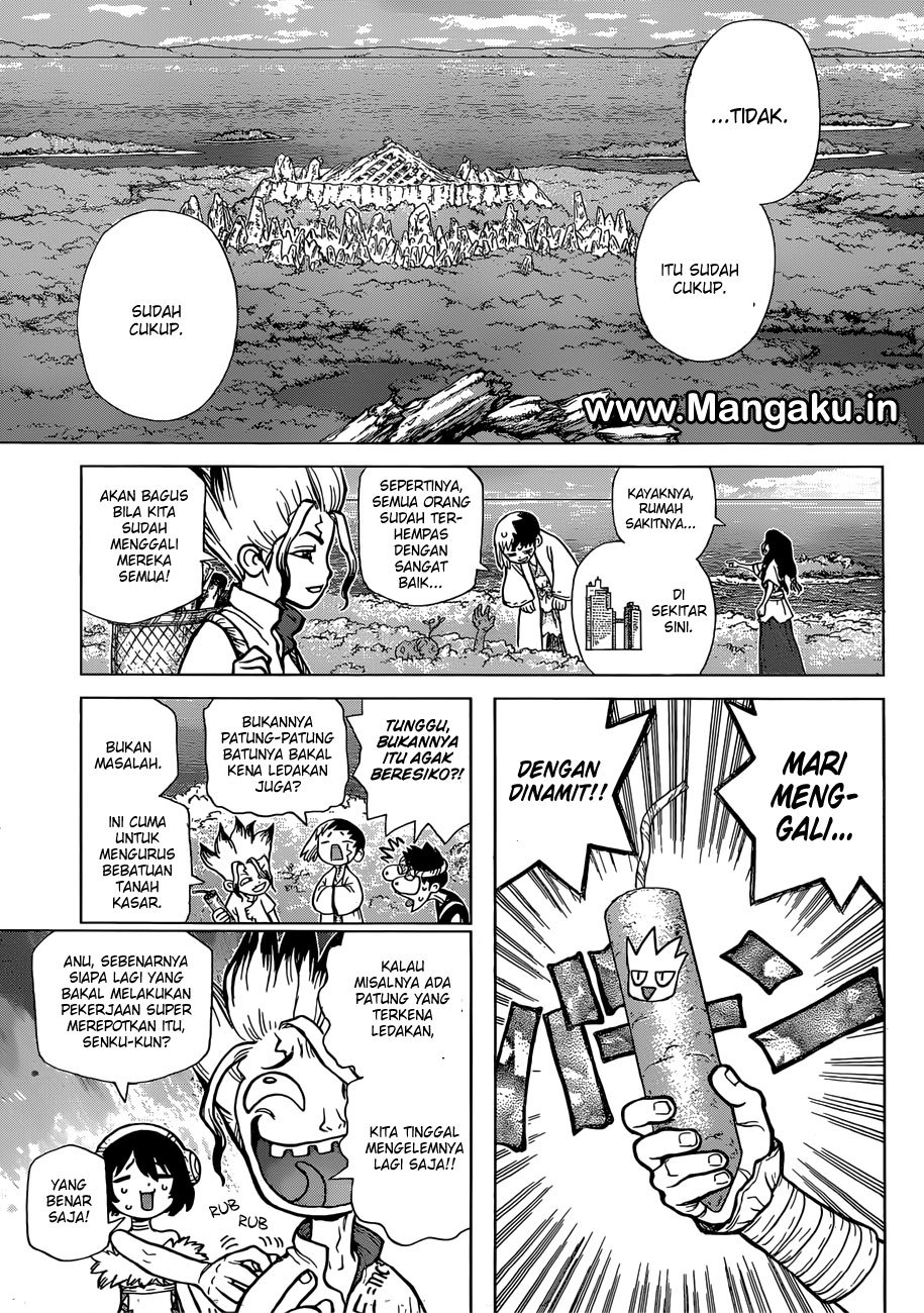 Dr. Stone chapter 78 halaman 15