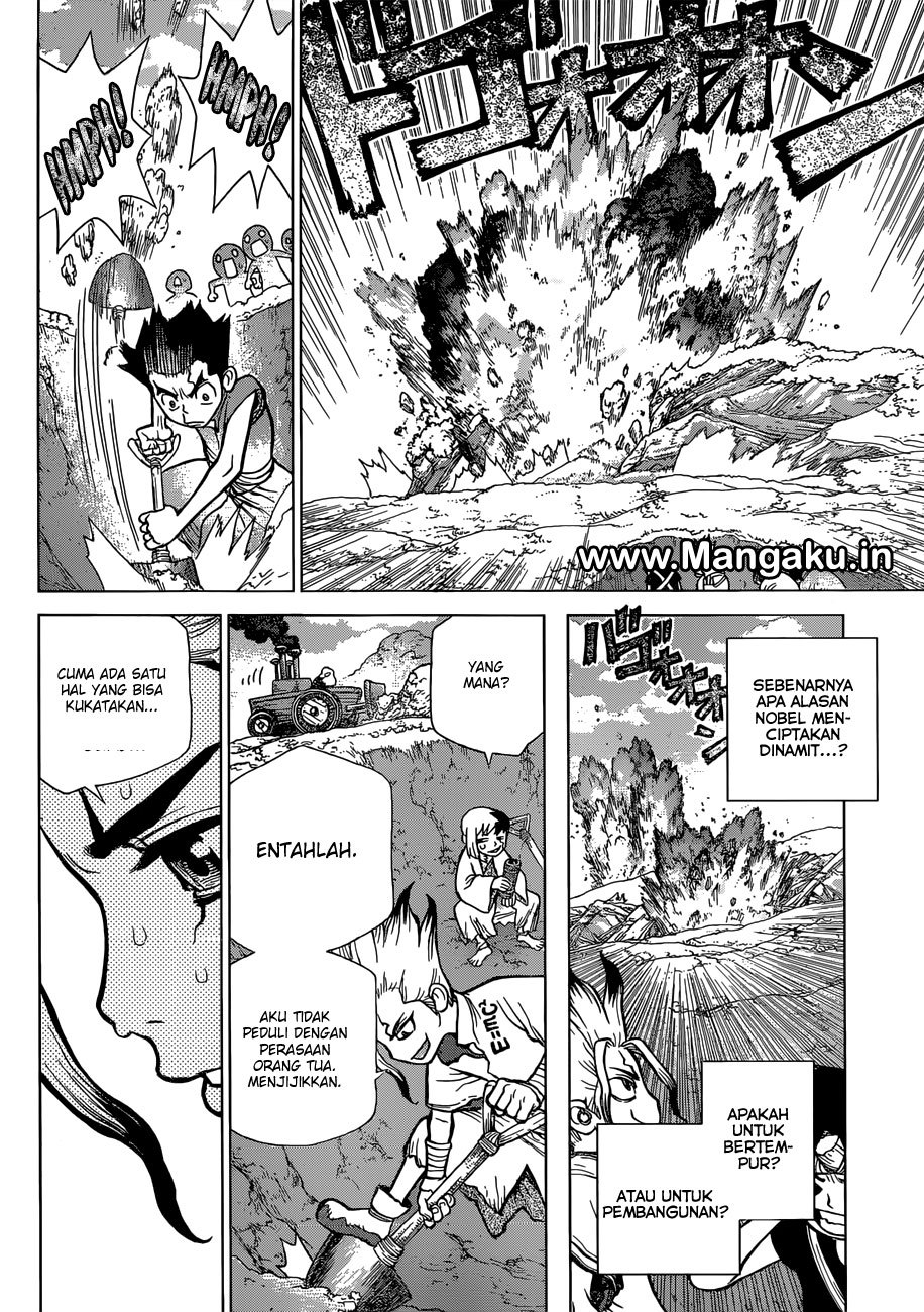 Dr. Stone chapter 78 halaman 16