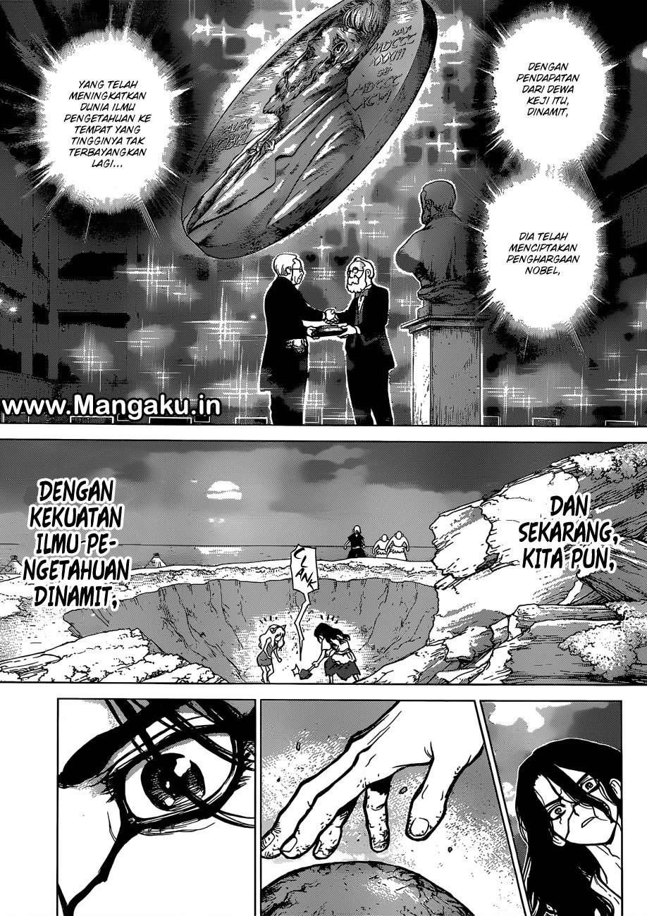 Dr. Stone chapter 78 halaman 17