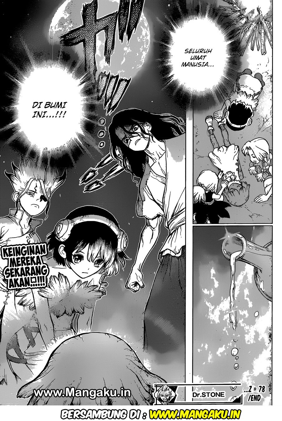 Dr. Stone chapter 78 halaman 19