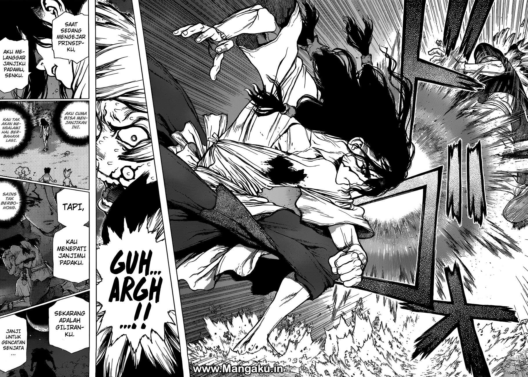 Dr. Stone chapter 80 halaman 17