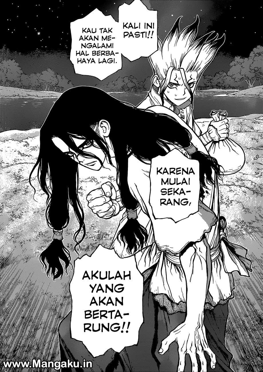 Dr. Stone chapter 80 halaman 18