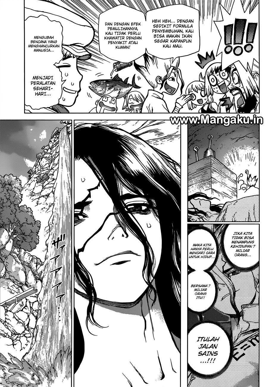 Dr. Stone chapter 83 halaman 15