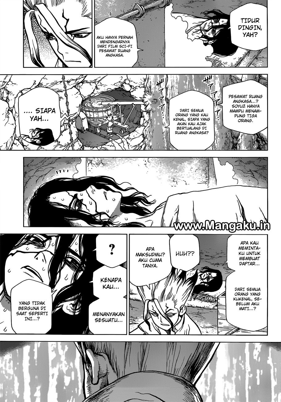 Dr. Stone chapter 83 halaman 17