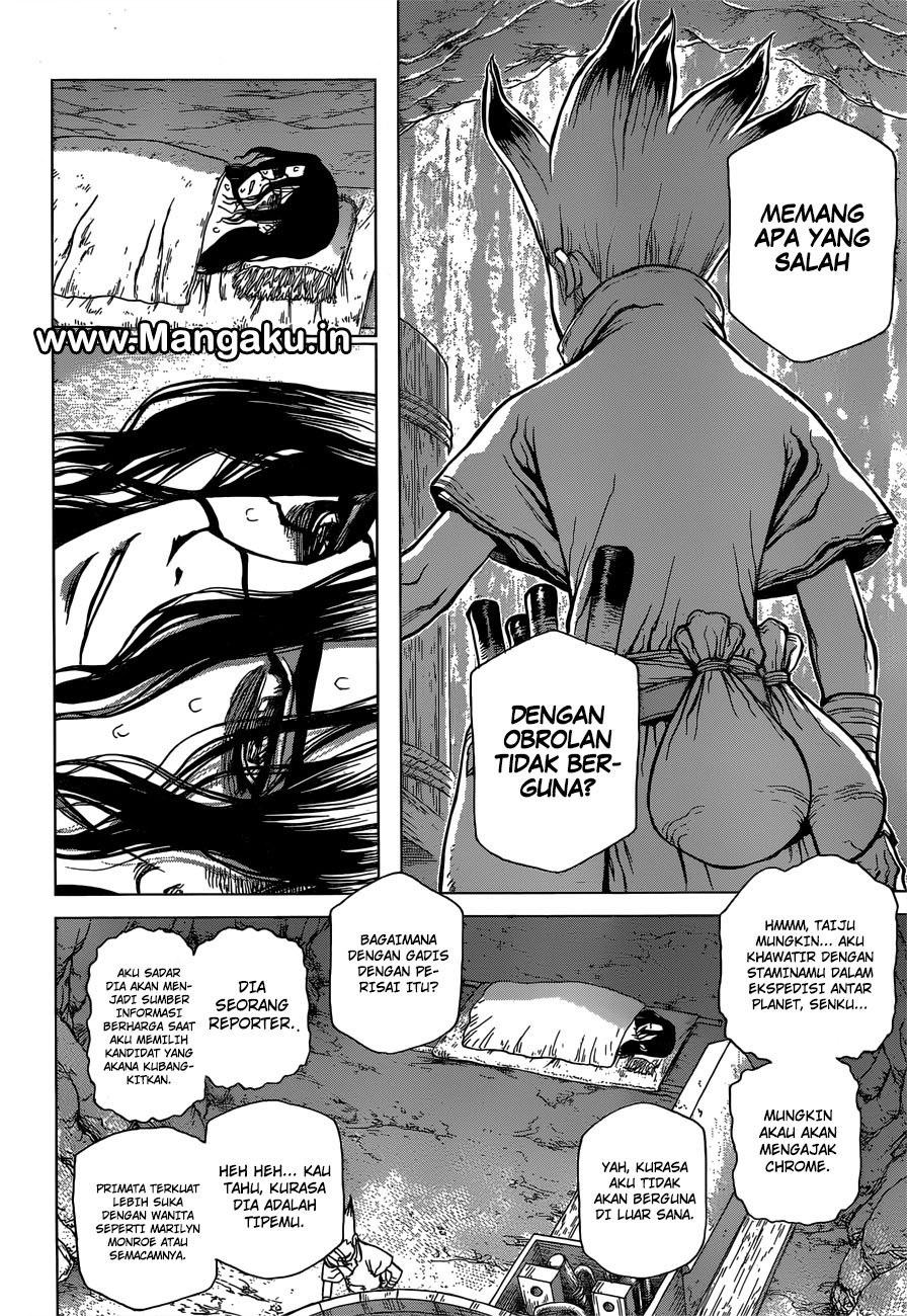 Dr. Stone chapter 83 halaman 18
