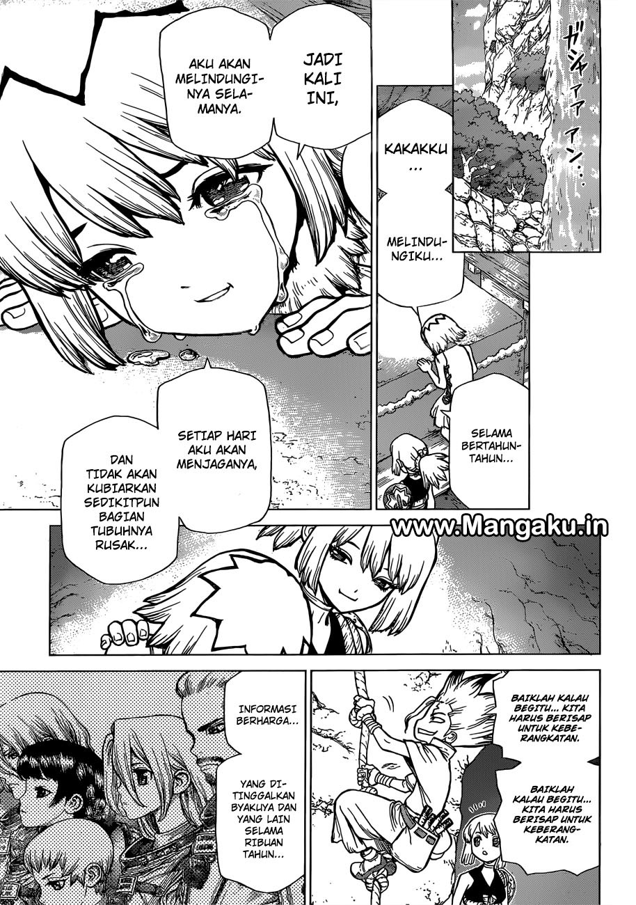 Dr. Stone chapter 83 halaman 21