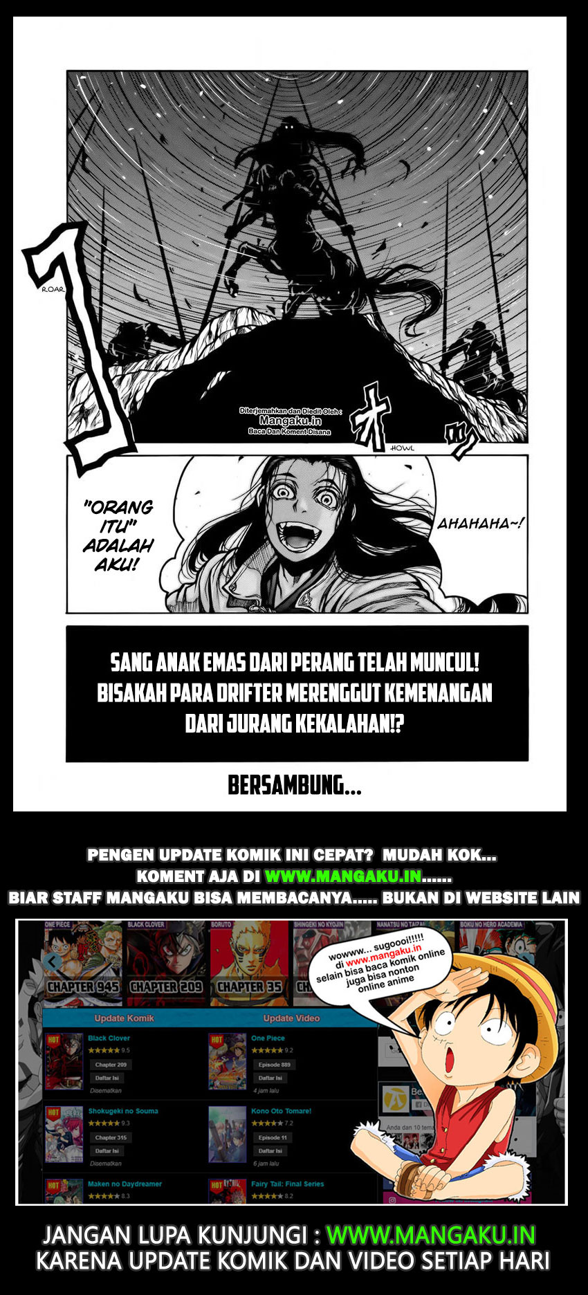 Drifters chapter 78 halaman 18