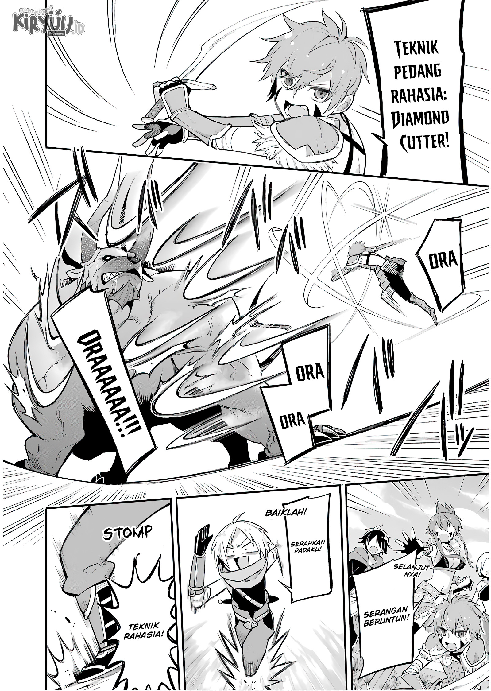 Eiyuu Kyoushitsu chapter 11.2 halaman 12