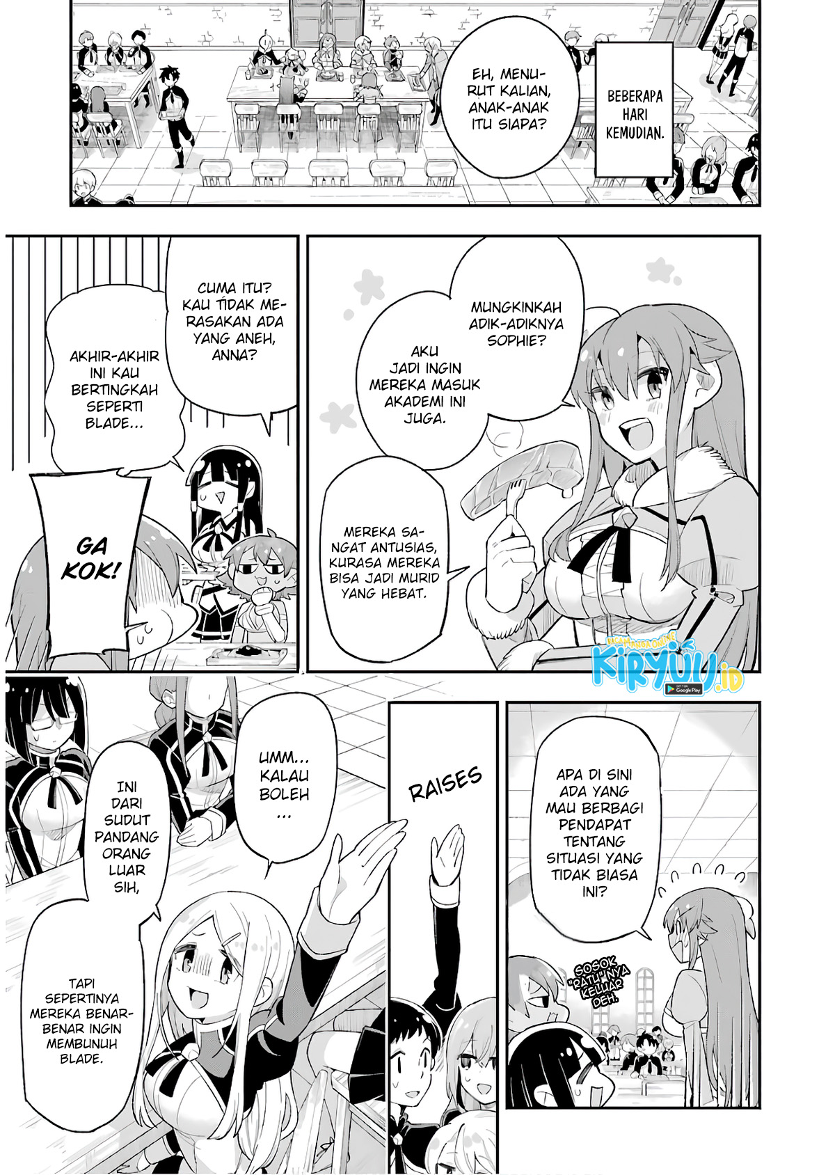 Eiyuu Kyoushitsu Chapter 14.1 Fix page 34