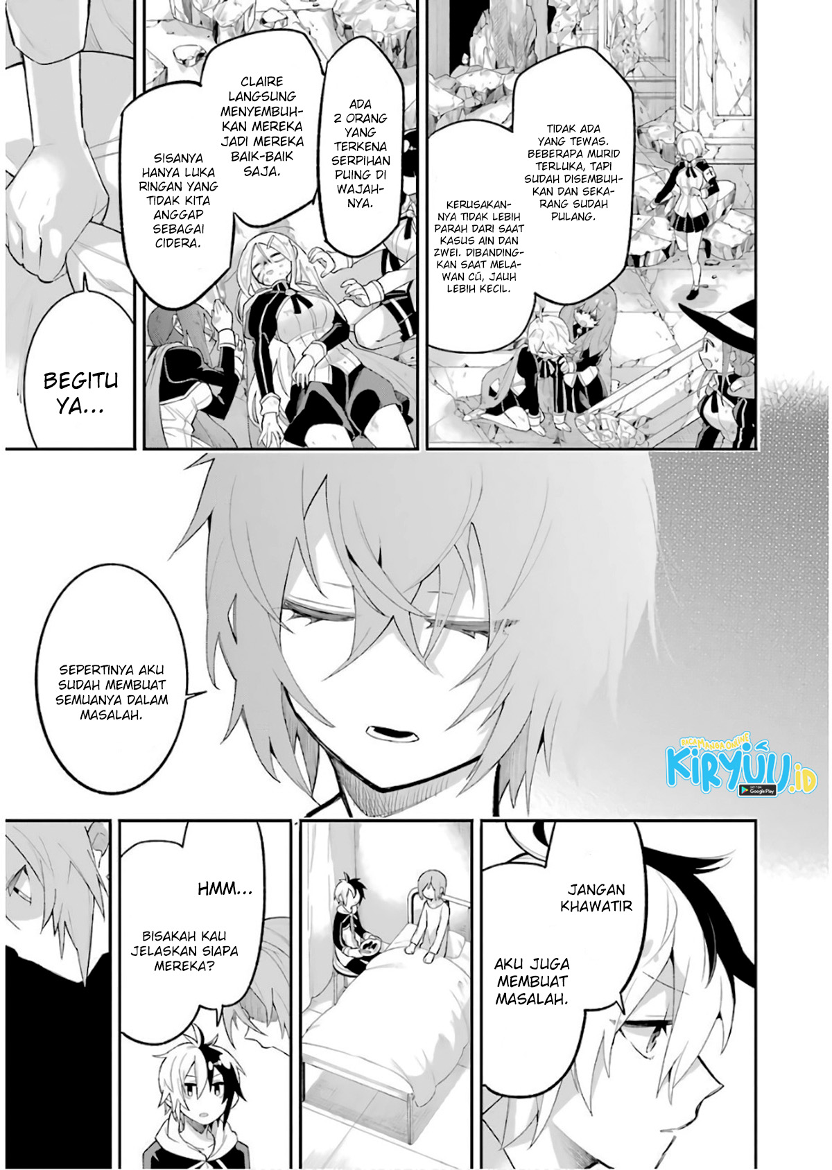 Eiyuu Kyoushitsu Chapter 14.1 Fix page 86