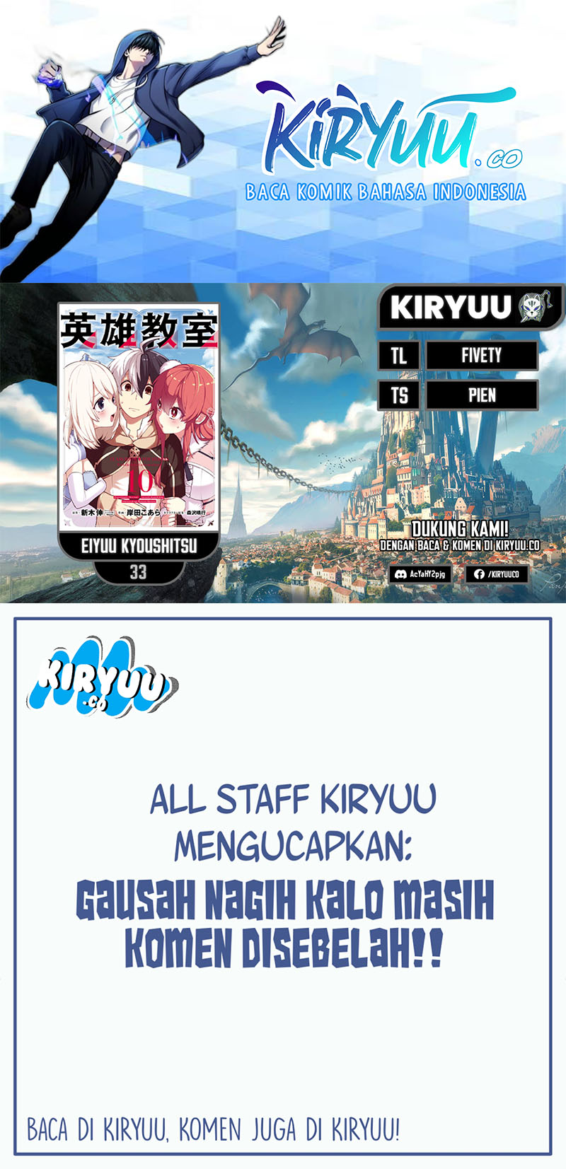 Eiyuu Kyoushitsu Chapter 33 page 2