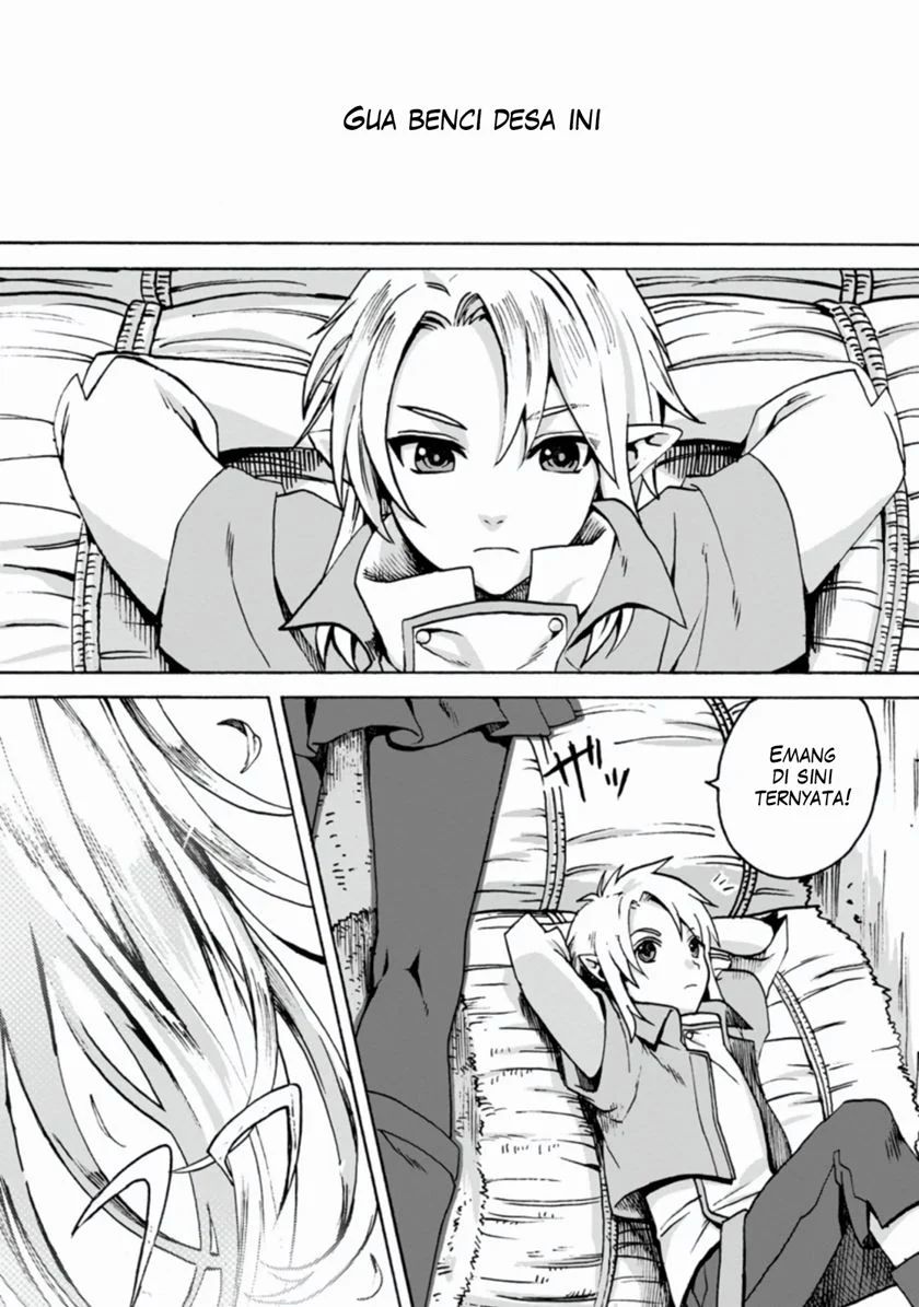 Elf Tensei Kara no Cheat Kenkokuki chapter 1.1 halaman 5