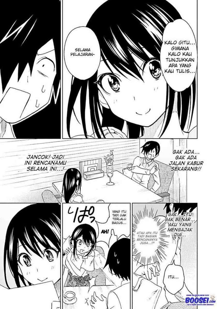 Enami-kun wa Ikiru no ga tsurai chapter 13 halaman 17