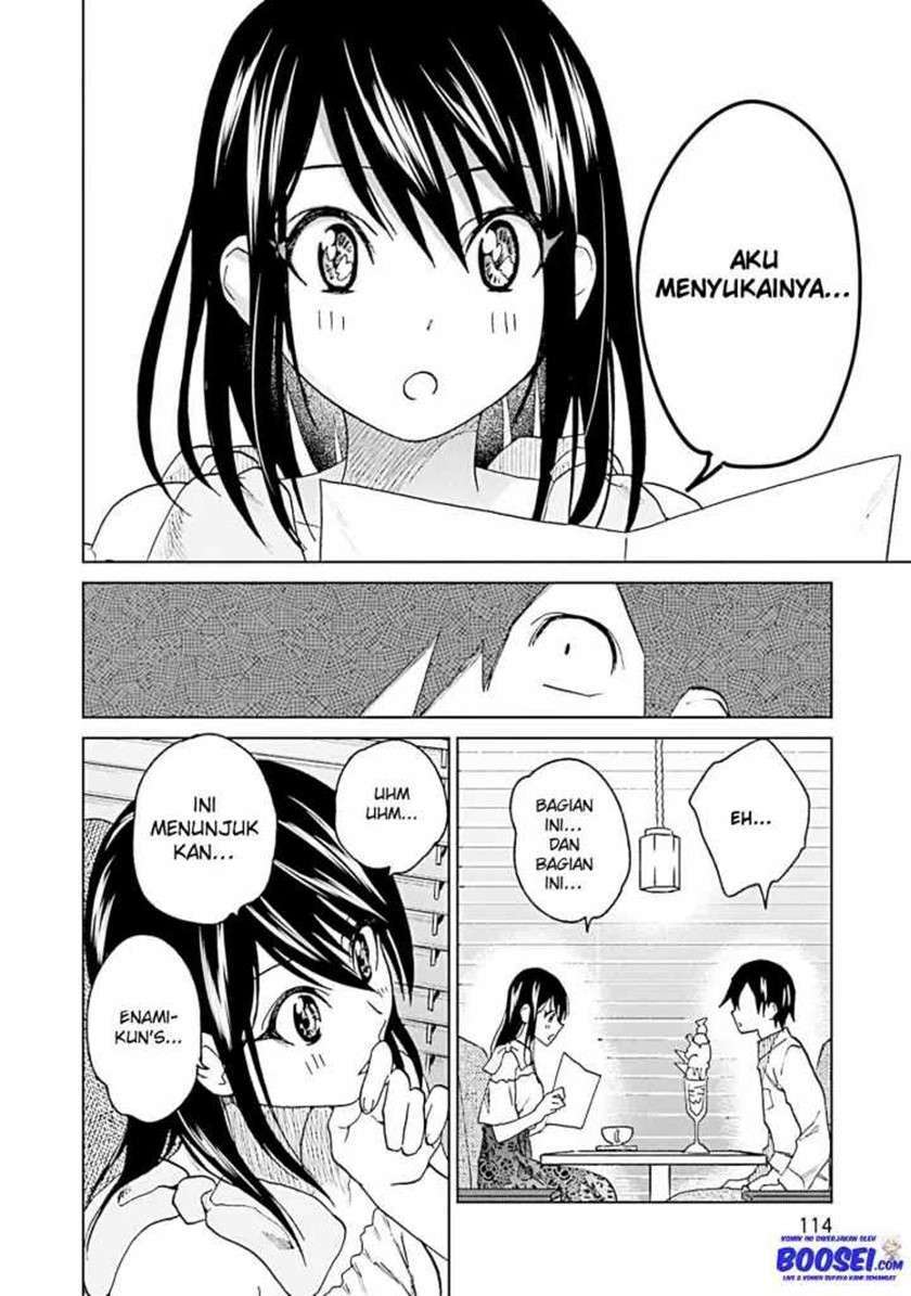 Enami-kun wa Ikiru no ga tsurai chapter 13 halaman 20