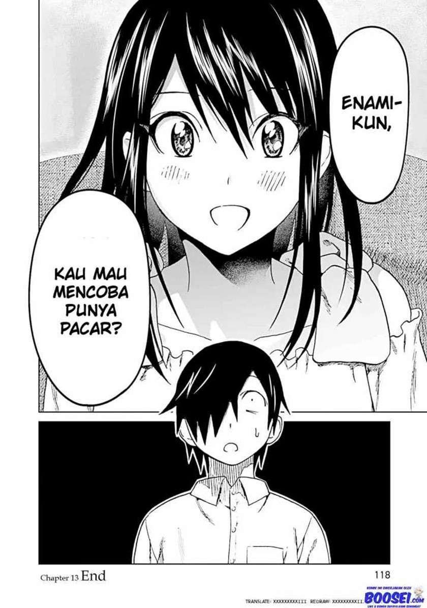 Enami-kun wa Ikiru no ga tsurai chapter 13 halaman 24