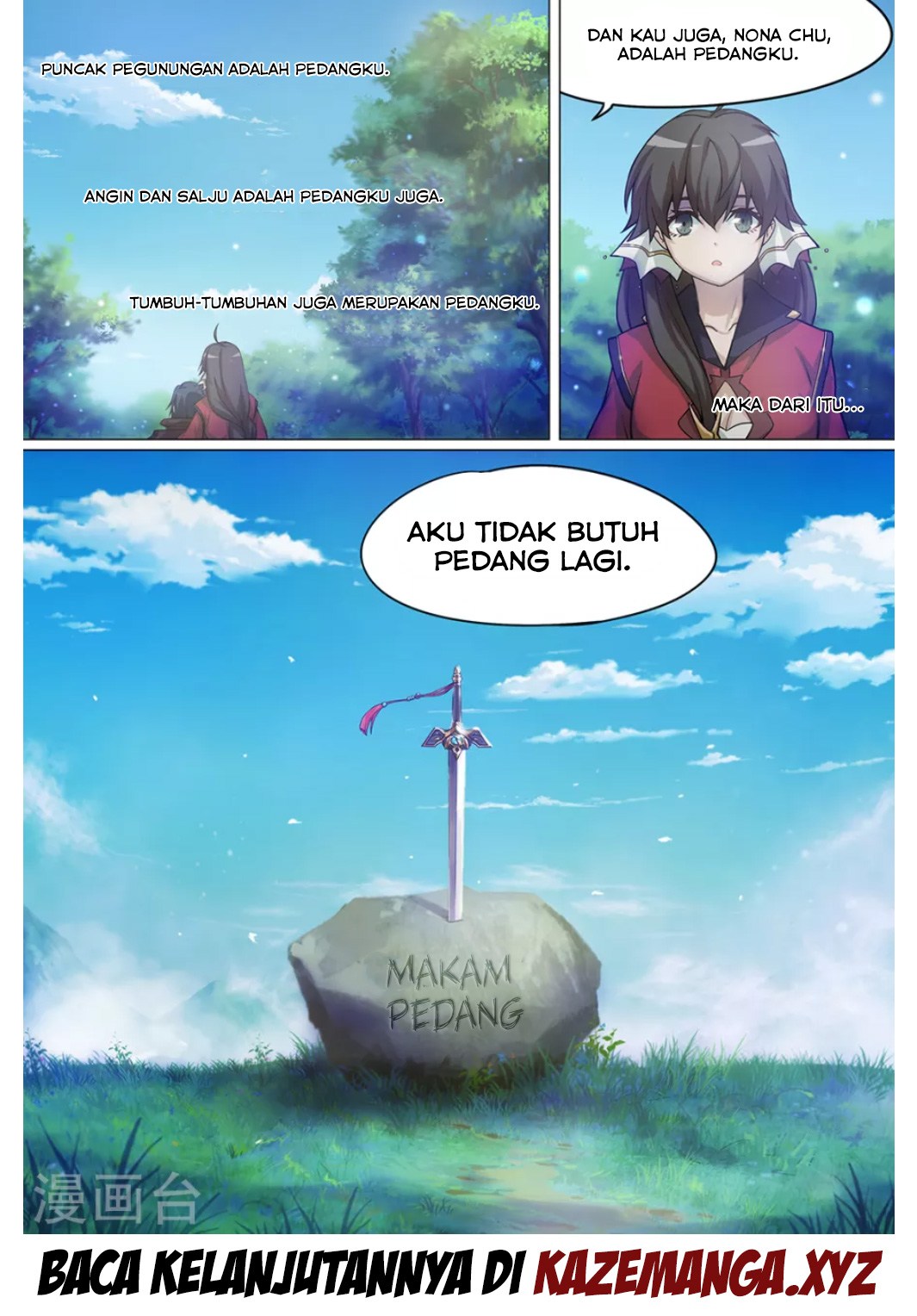Everlasting God of Sword chapter 9 halaman 14