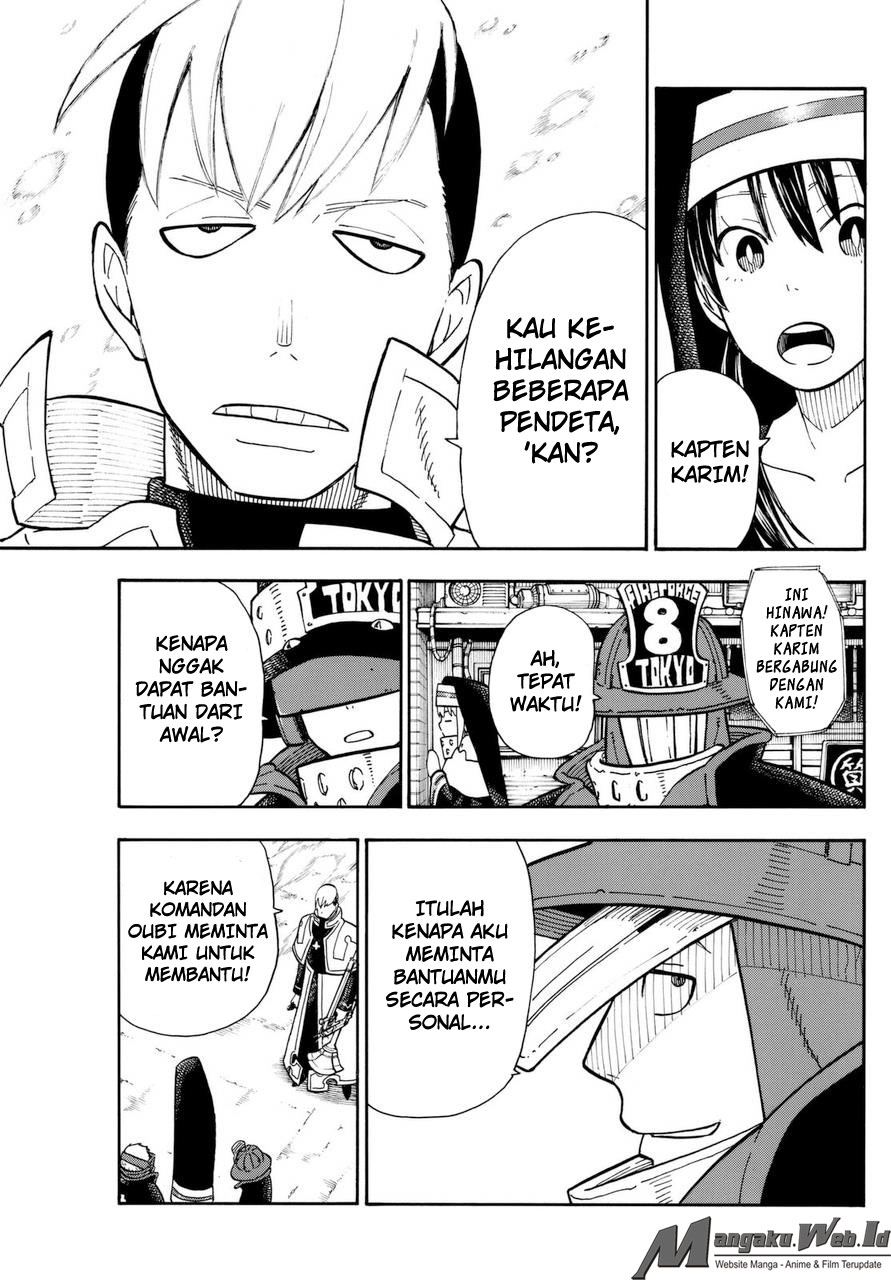 Enen no Shouboutai chapter 104 halaman 8