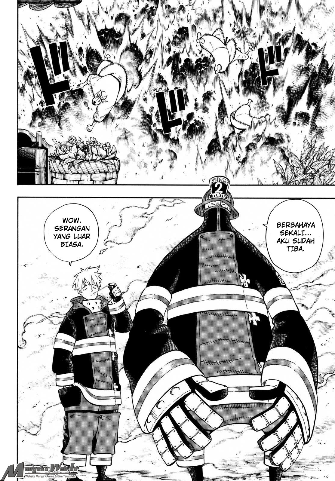Enen no Shouboutai chapter 104 halaman 12