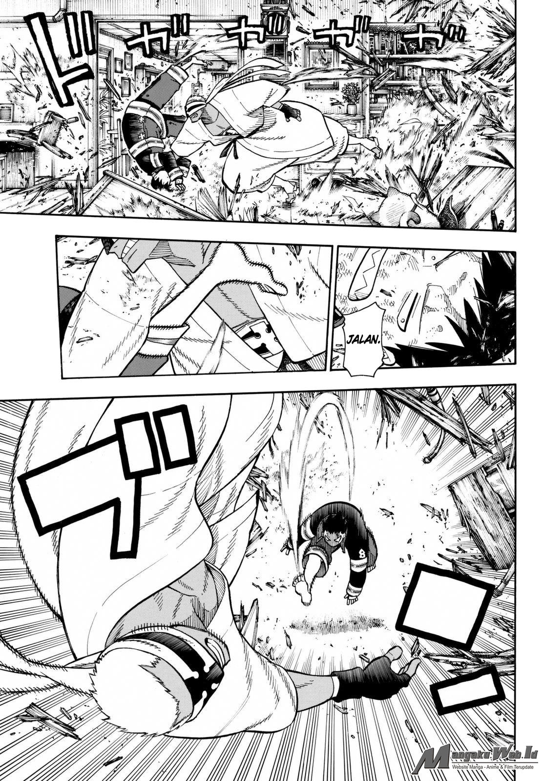 Enen no Shouboutai chapter 104 halaman 17