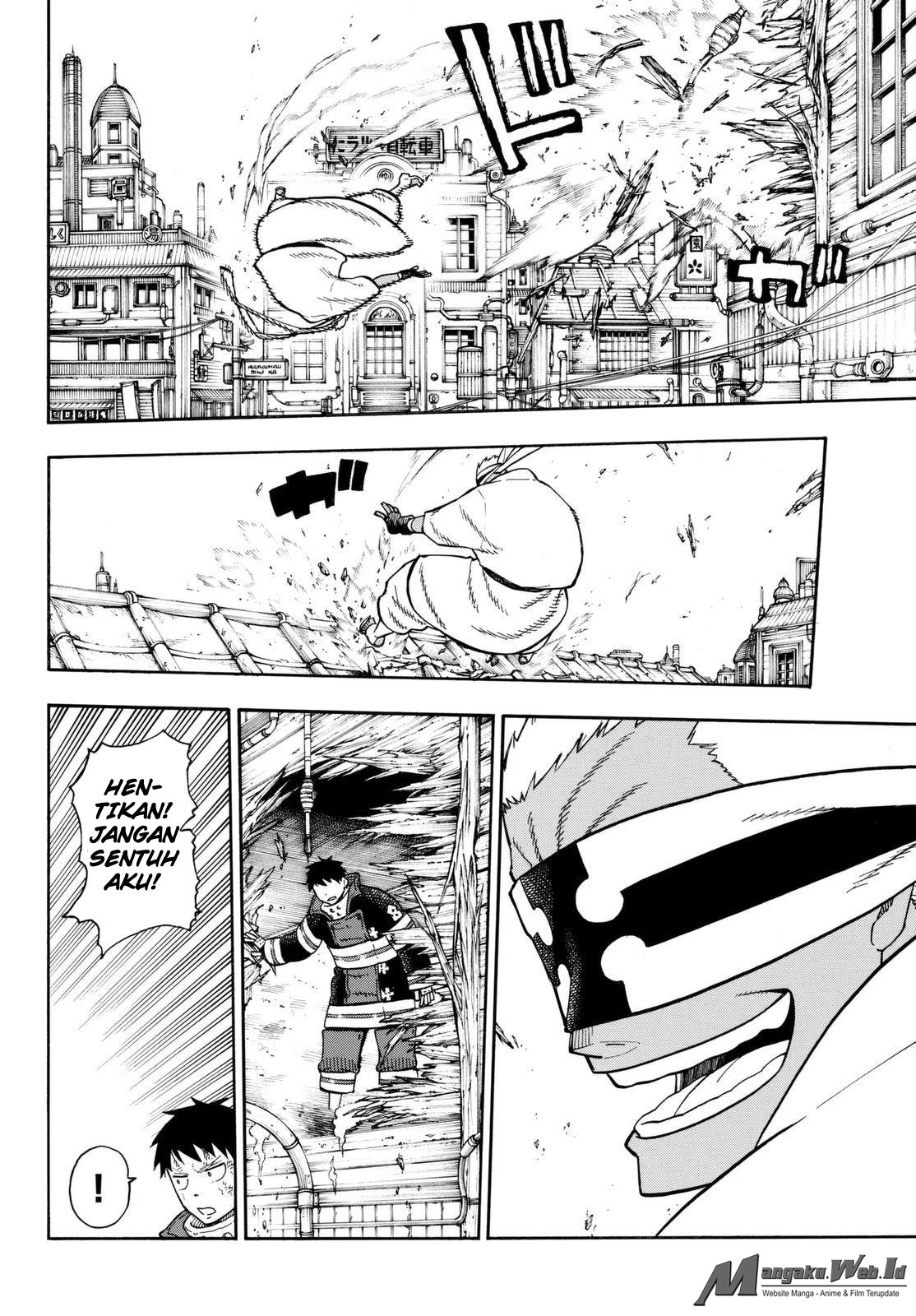 Enen no Shouboutai chapter 104 halaman 18
