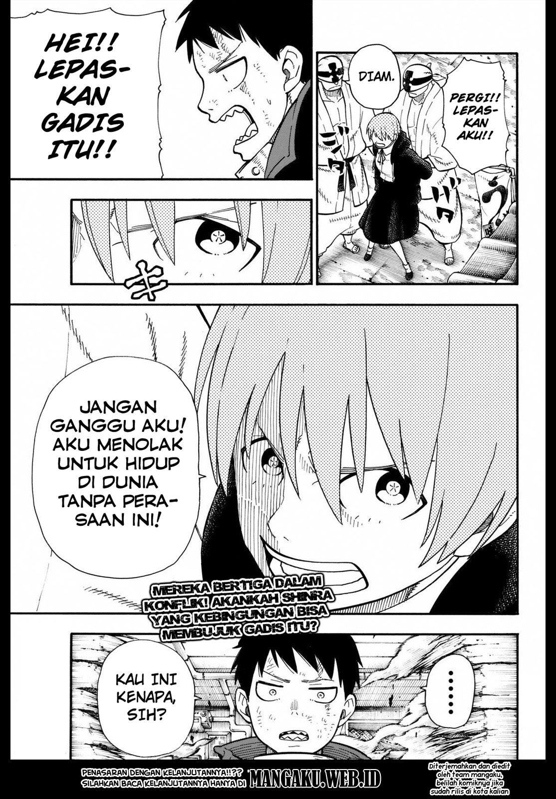 Enen no Shouboutai chapter 104 halaman 19