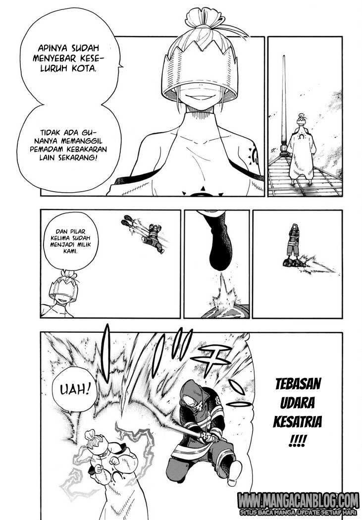 Enen no Shouboutai chapter 105 halaman 8