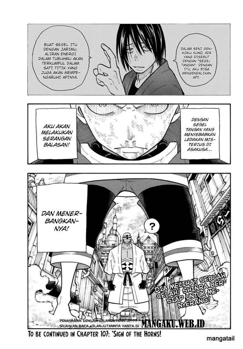 Enen no Shouboutai chapter 106 halaman 19