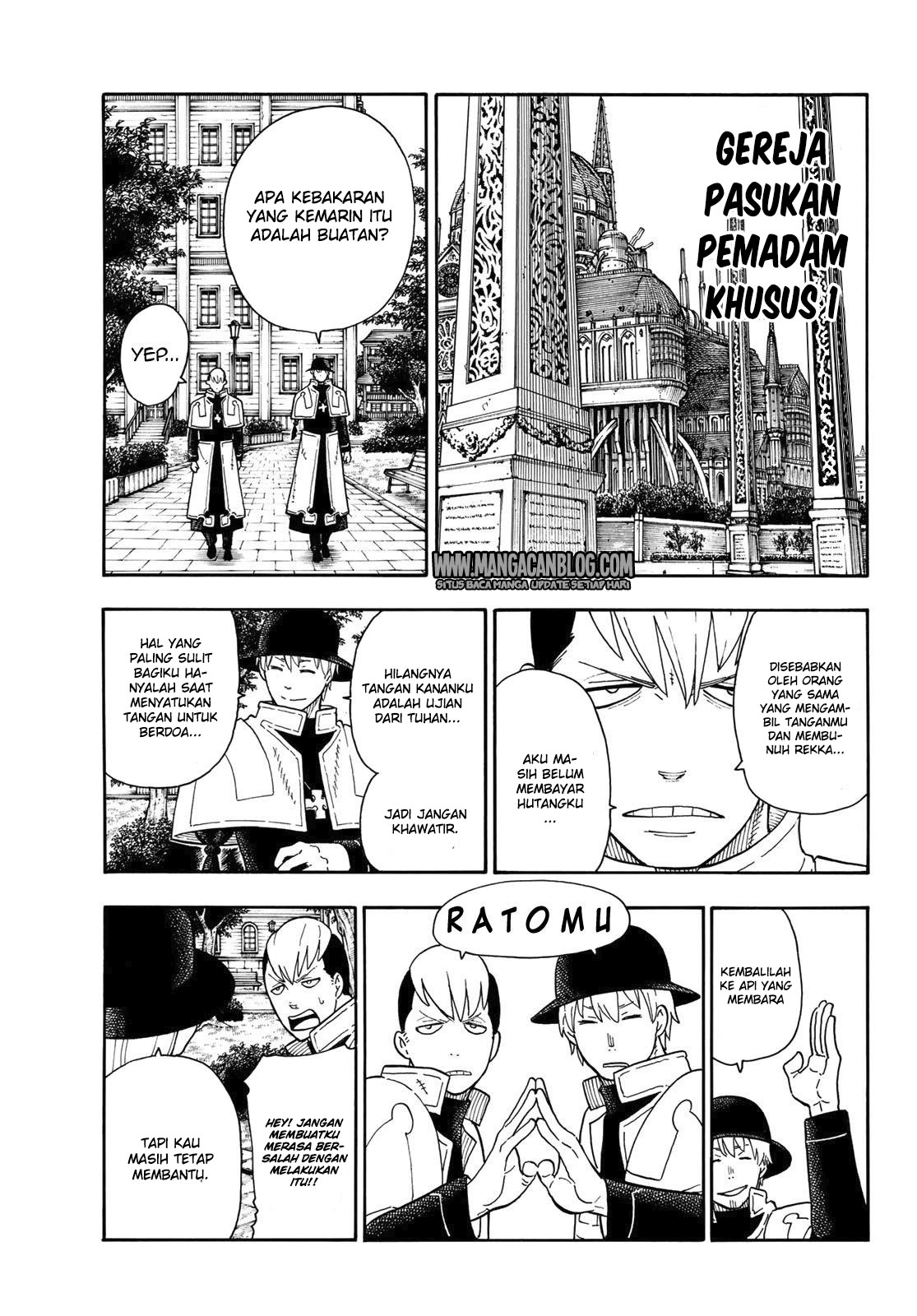 Enen no Shouboutai chapter 111 halaman 8